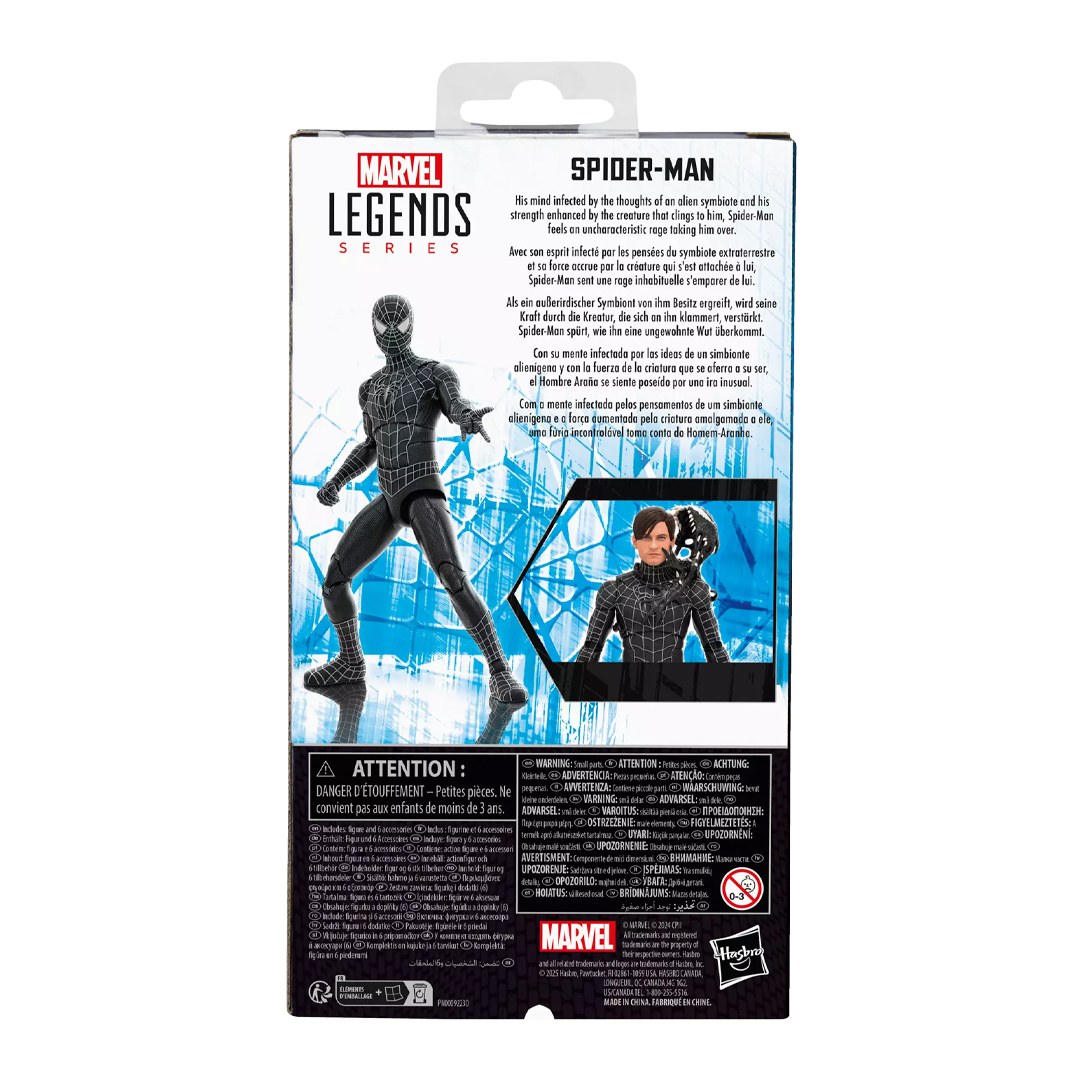 Marvel Legends Spider-Man 3 – Toby Maguire Black Suit - Image 9