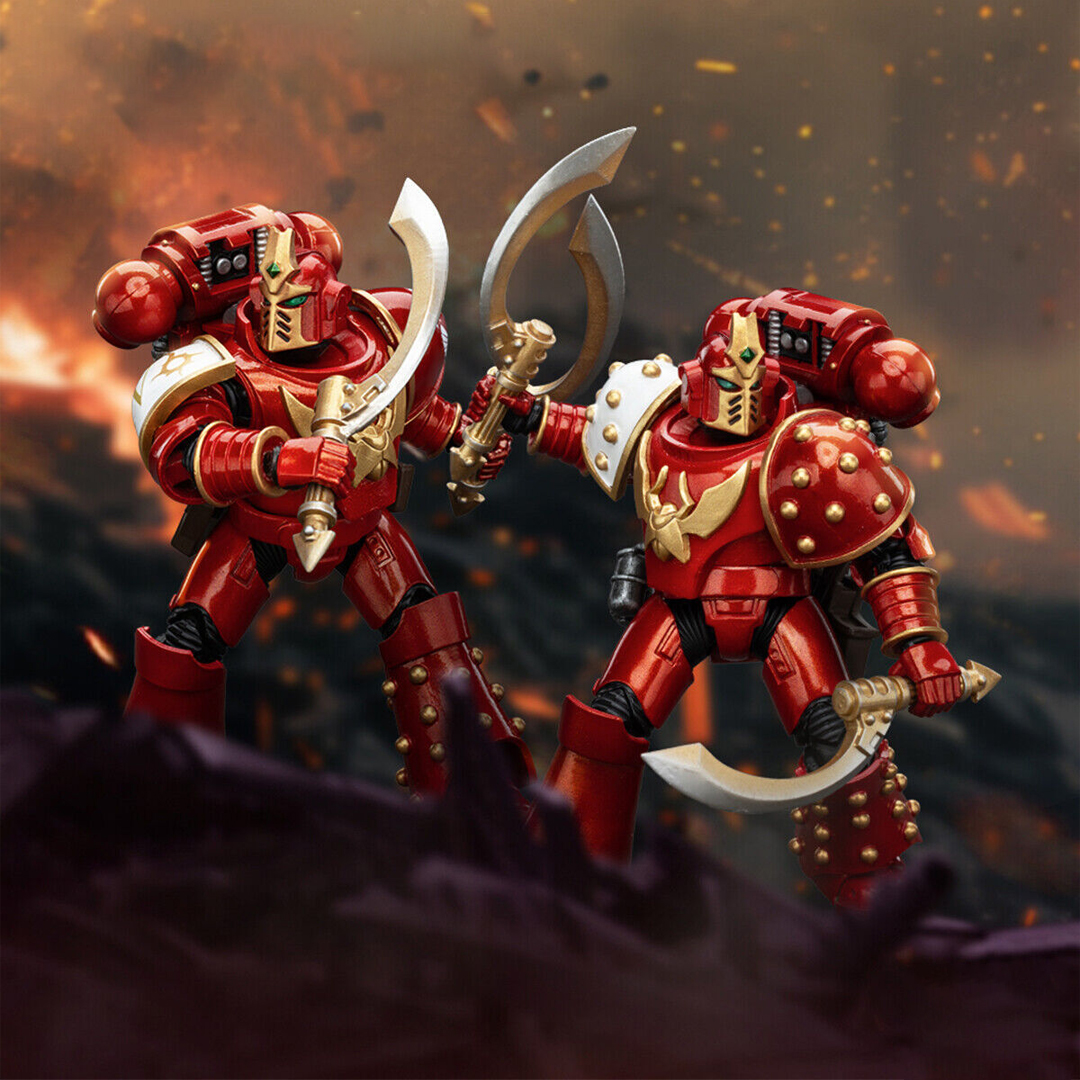 JoyToy – Warhammer 40k: Thousand Sons Khenetai Occult Cabal Khenetai Blademaster - Image 9