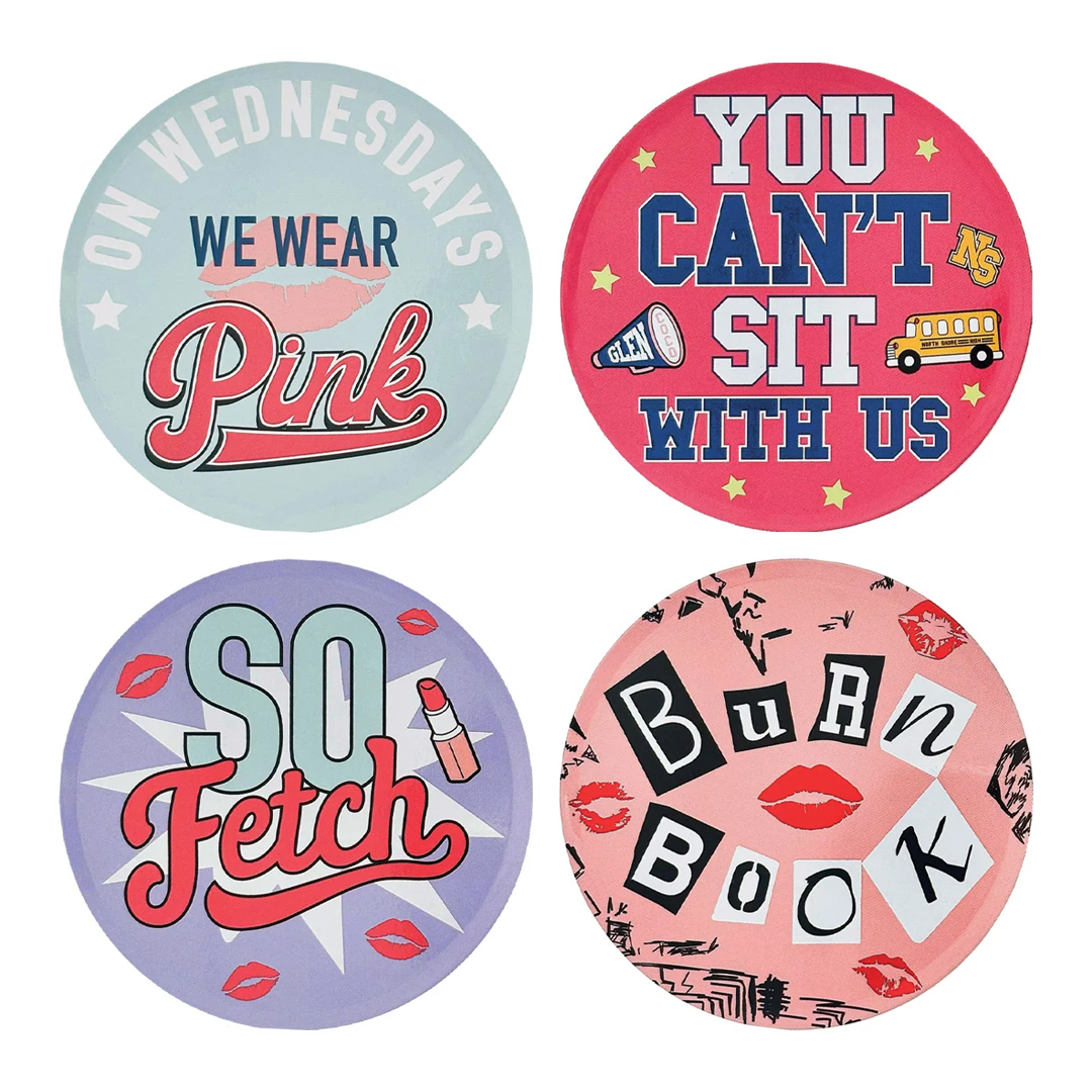 Mean Girls - Set of 4 Metal Coasters