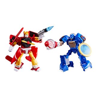 Sonic the Hedgehog x Transformers Wingtail and Blue Booster