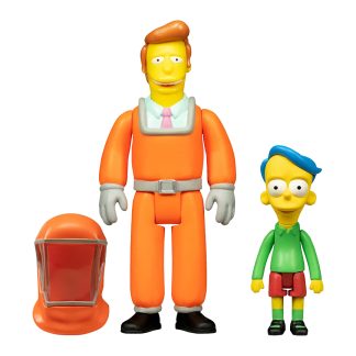 The Simpsons: ReAction Action Figure 2-Pack: Troy McClure & Billy (Someone's In The Kitchen With DNA)