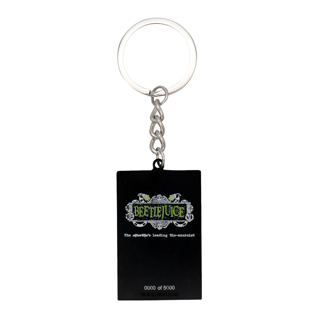 Beetlejuice Handbook of the Recently Deceased Keyring