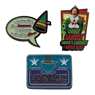 Elf - Limited Edition Pin Badge Set