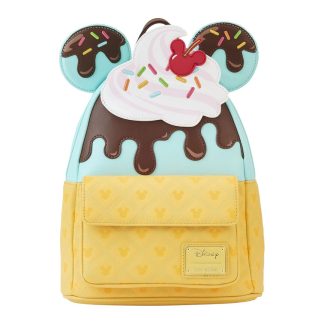 Loungefly x Disney Mickey Mouse Sweet Treats Ice Cream Mini Backpack