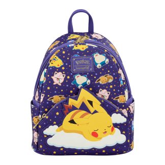 Loungefly x Pokemon Sleeping Pikachu And Friends Mini Backpack