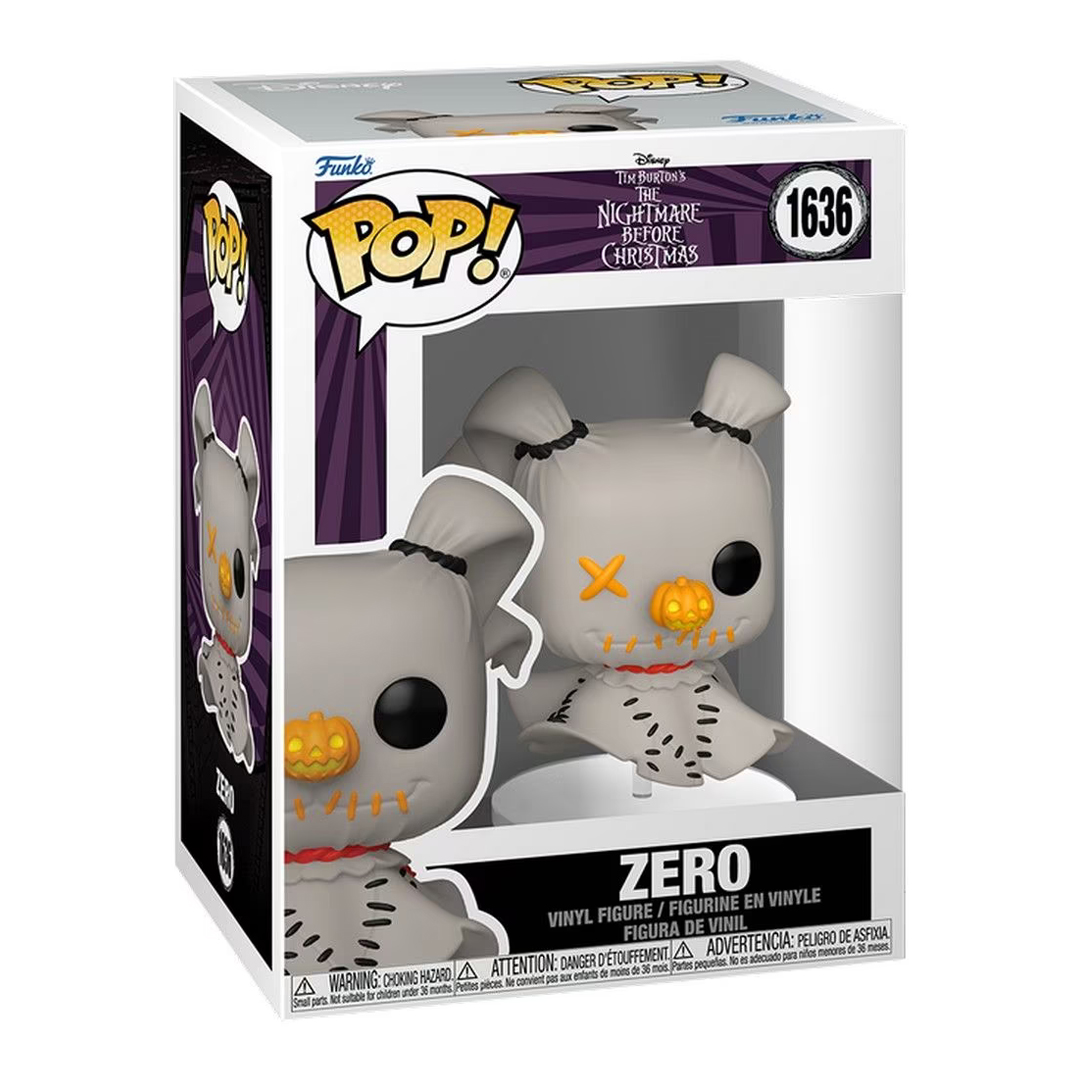 The Nightmare Before Christmas Funko POP! Vinyl #1636 Zero (Patchwork) - Image 2