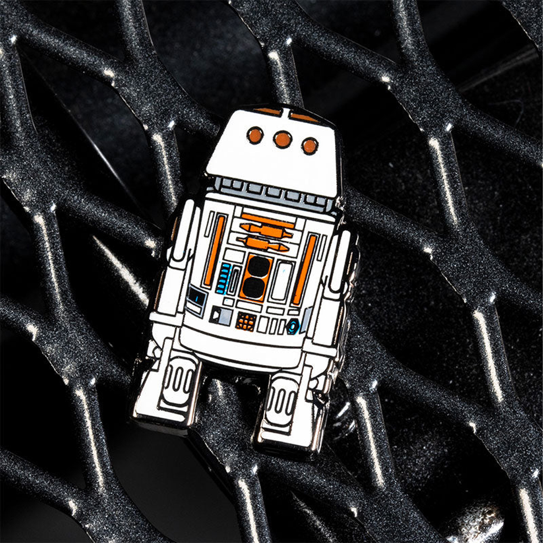 Pin Kings Official Star Wars Enamel Pin Badge Set 1.9 – Luke Skywalker: X Wing Pilot and R5 D4