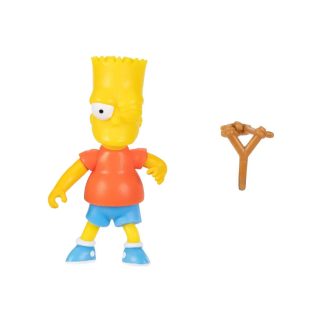 The Simpsons 2.5" Jakks Pacific Action Figures Bart Simpson with slingshot