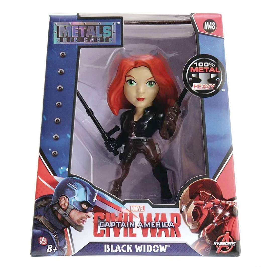 Marvel Captain America: Civil War 4" Die Cast Black Widow - Image 4