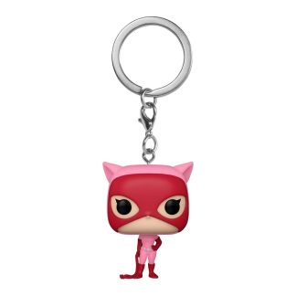 DC Funko POP! Pocket Keychain BTAS - Catwoman (Valentines)