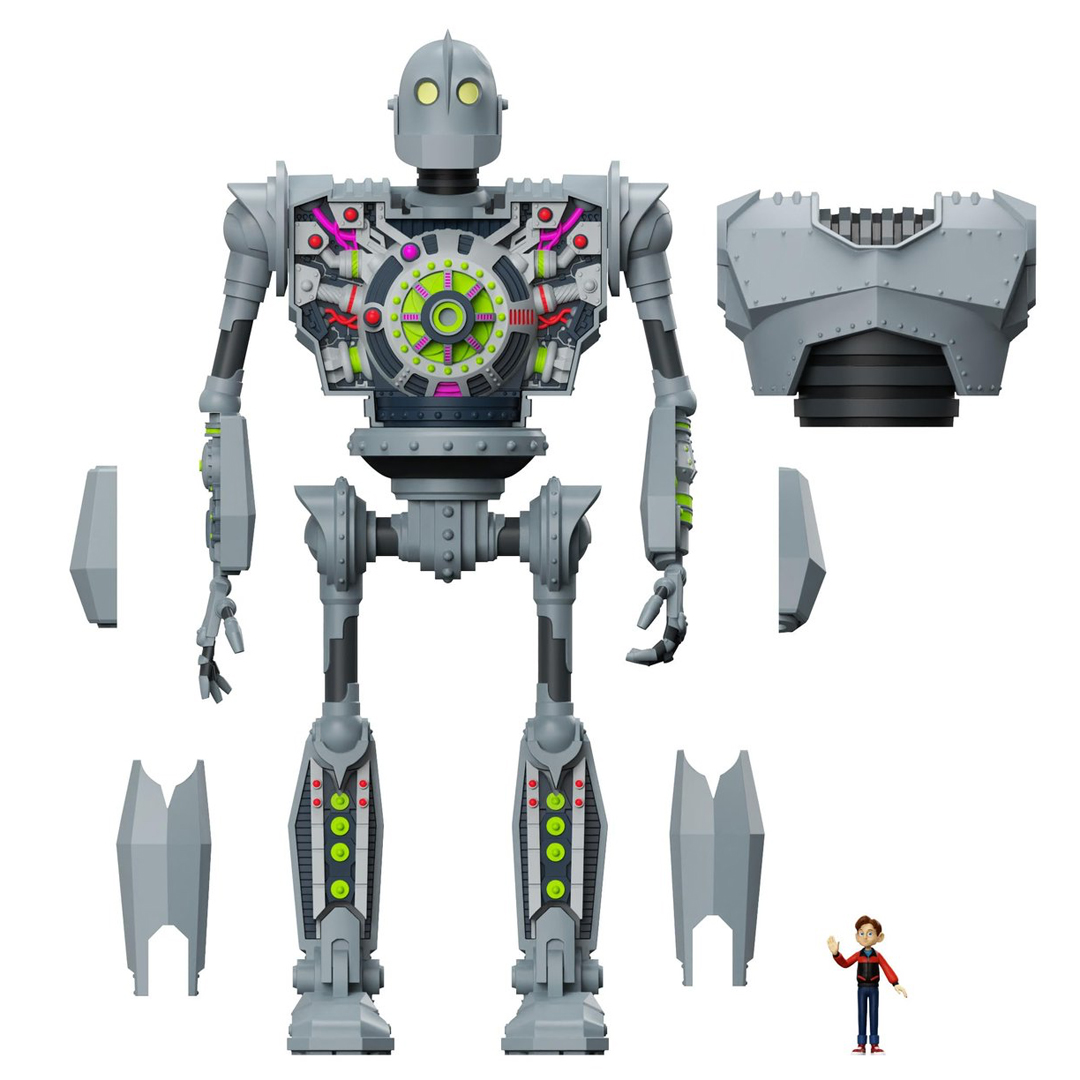 The Iron Giant Super7 Super Cyborg - Iron Giant X-Ray Action Figure - Image 3